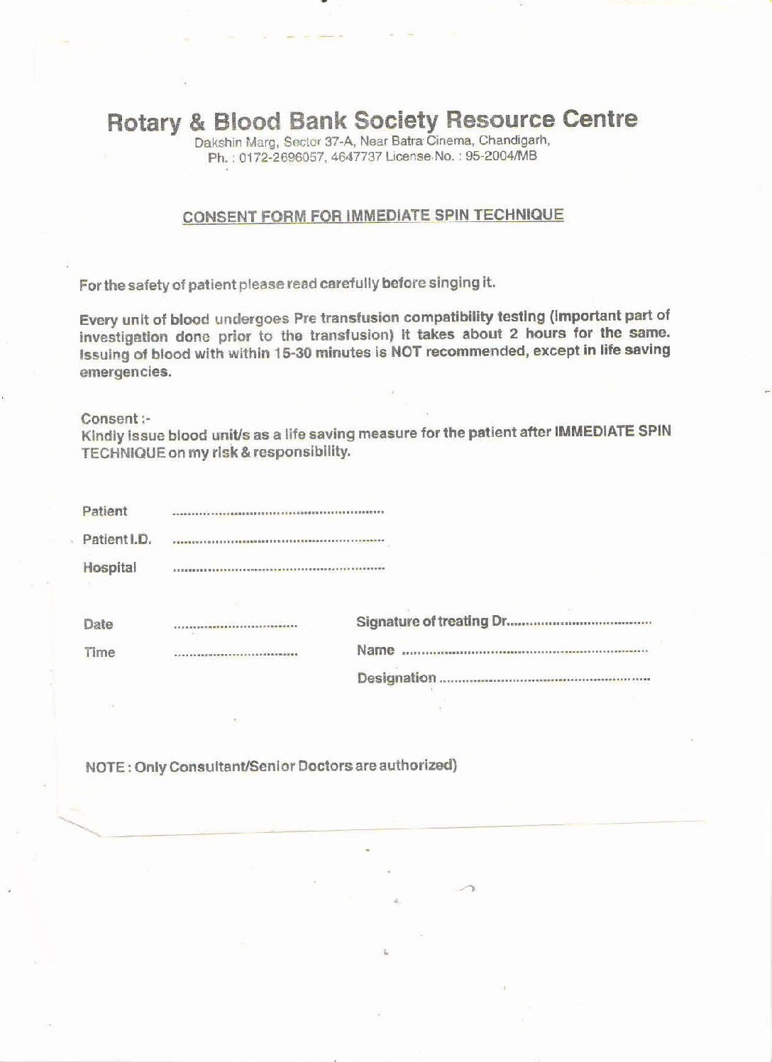 BLOOD DONATION CAMP : LIONS CLUB PARWANOO GOLD.